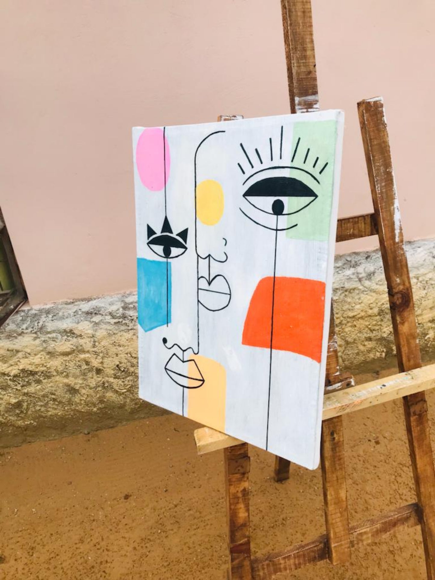 Abstract face